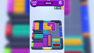 Color Block Jam Level 406 Walkthrough Solution