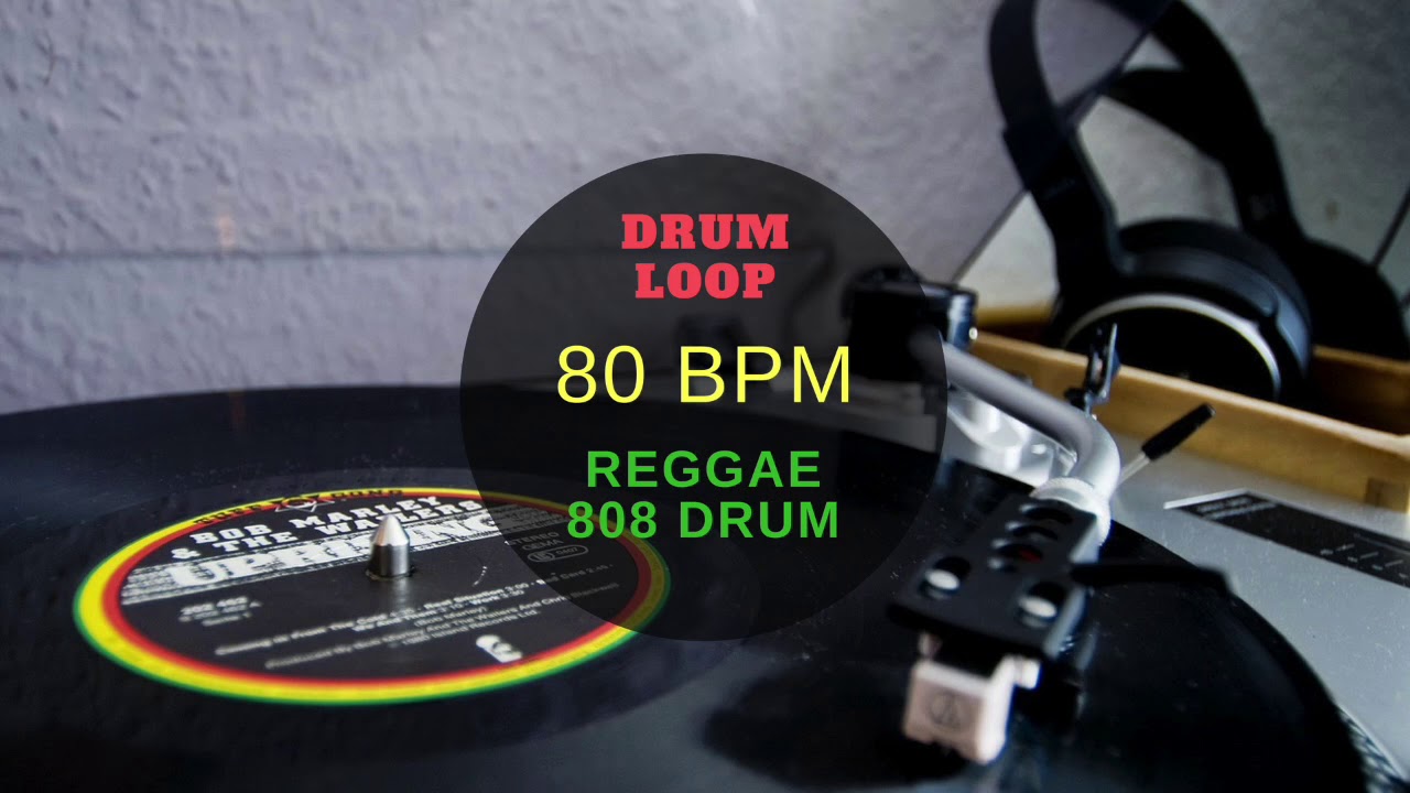Reggae (808) drum 80 BPM - Drum Loop