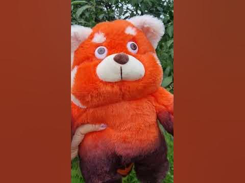 М'яка іграшка Червона Панда (м/ф Я Червонію) 40 см. - YouTube
