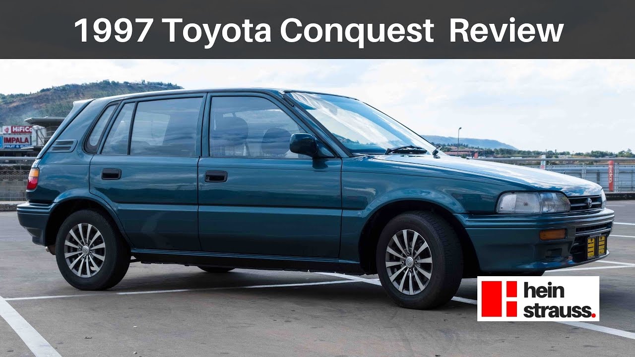 Toyota Conquest 130 Tazz Review YouTube
