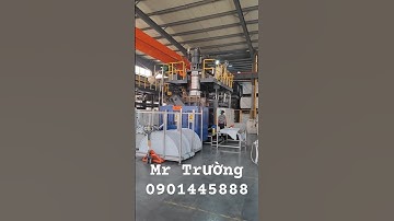 #machine máy thổi chai NHỰA HDPE, THổi can nhựa hdpe ngon bổ rẻ Mr Trường 0901445888