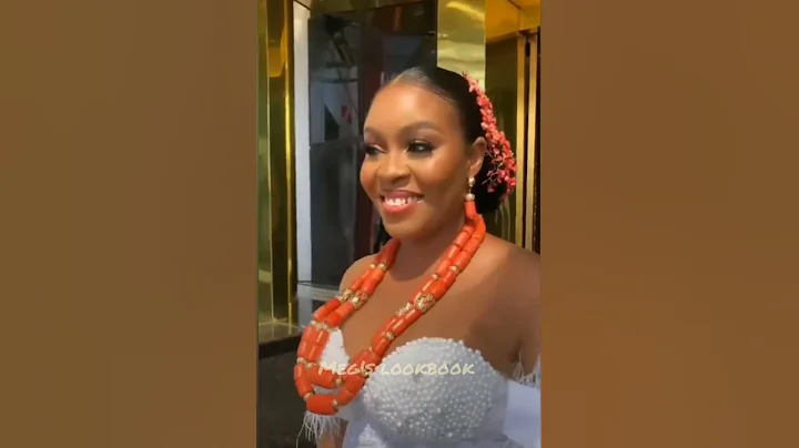 All White Traditional Looks For Brides #africanfashion #shorts #fashionblogger #weddings #whitelace