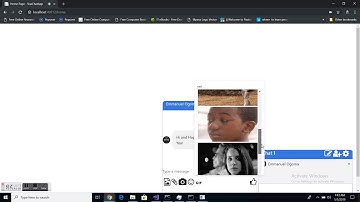 Facebook like chat application with Gifs, Emojis and Video sharing