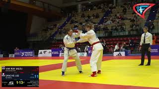 🥊♀️ 👤 −63kg · Van Rijn Milou 🇳🇱 vs Sanchis Lise 🇫🇷 · 2026 OGP Paris 🇫🇷