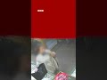 Moment gang ram car into jewellery shop during attempted theft- BBC URDU