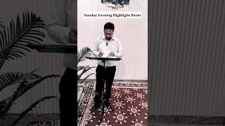 SUNDAY Evening Service highlights #shorts #shortsfeed #trending #jesus #sermon#ankurnarulaministries