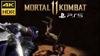 PRINCE OF PERSIA RAIN Vs. TIME COLLECTING KOLLECTOR Mortal Kombat 11 [4K UHD PS5)