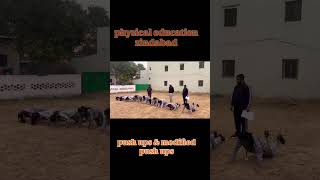 pushups &amp; modified pushups#xiiphysicaleducation#physicaleducationclass12 #cbseboard #champion