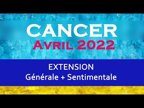 CANCER 💫 Avril 2022 ~ Sauriez vous trancher pour la bonne cause ? Tirage  Général & Sentimental✨