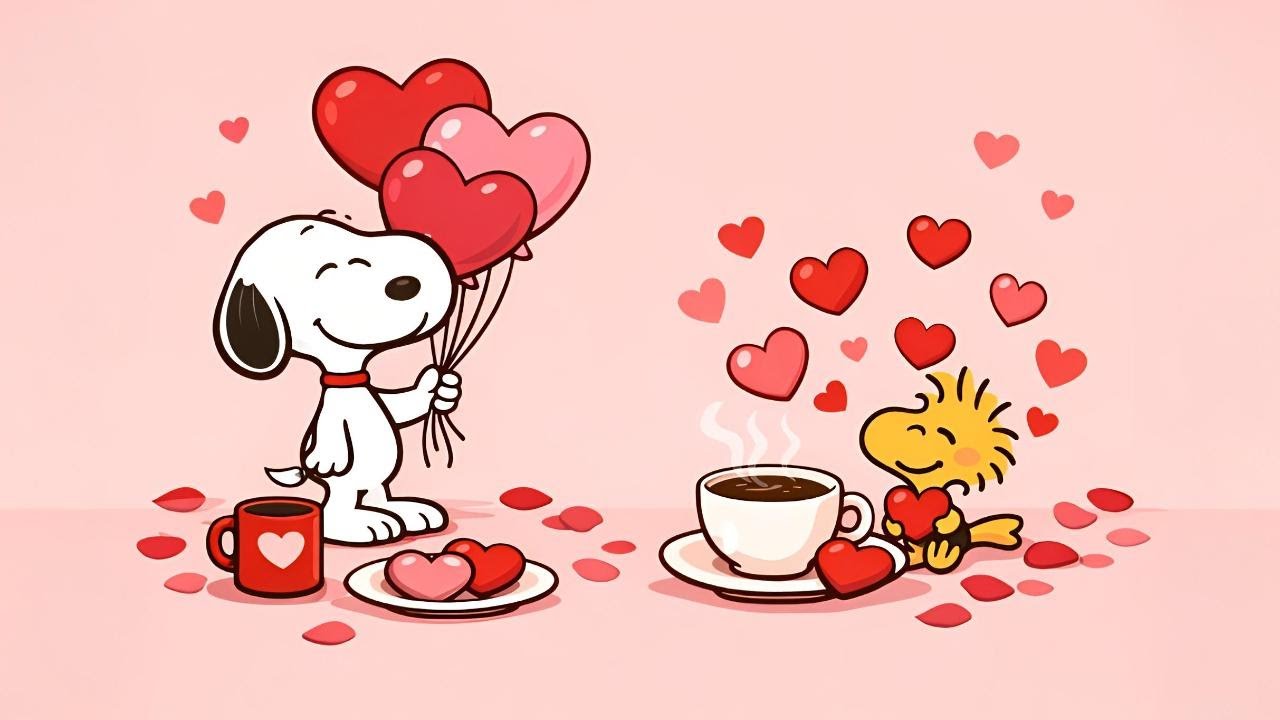 Watch Valentine's day with Snoopy ☕ Cozy Love Jazz Music for Stress Relief and Warm Feelings on YouTube Watch Valentine's day with Snoopy ☕ Cozy Love Jazz Music for Stress Relief and Warm Feelings on YouTube