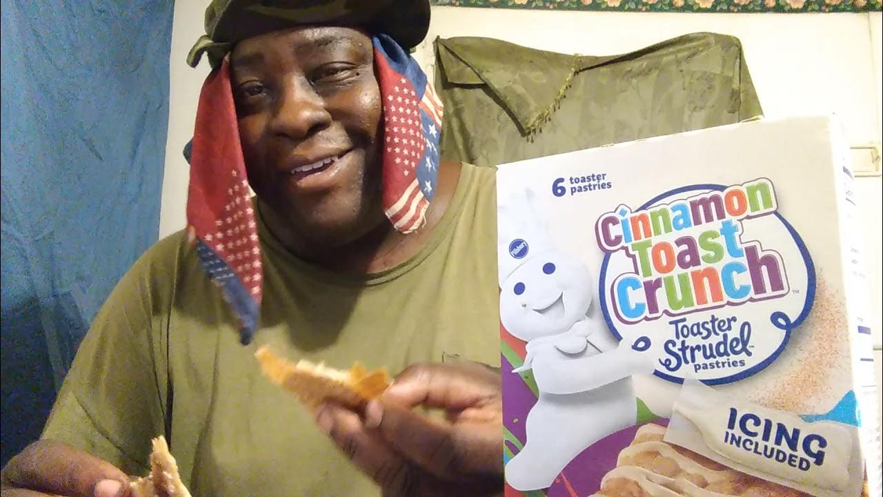 cinnamon toast crunch toaster strudel review YouTube
