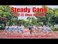 MTDANCE | Steady Gang (周星翅 Chou Xing Chi) | LINE DANCE | Phrased Beginner | Heru Tian