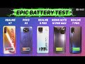 Realme 8 Pro vs Redmi Note 10 Pro Max, Realme 7 Pro, X7 Battery Drain Test | Charging | Gaming Test