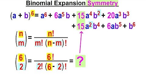 Algebra Ch 49: Binomial Theorem (9 of 18) Binomial Expansion Symmetry
