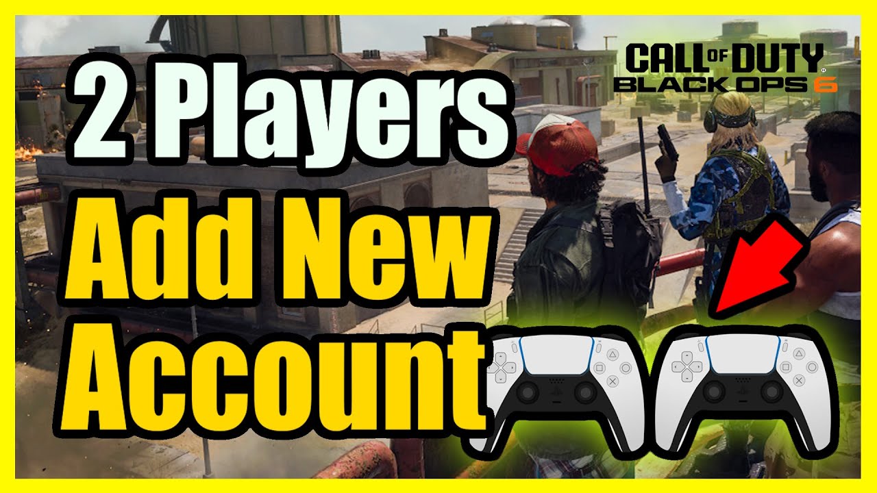 How to Play Split Screen in Blacks Ops 6 & Add a New Account on PS5 for ...