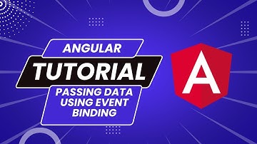 Angular Tutorial 4 - Passing data using Event Binding