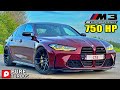 750HP BMW M3 xDrive 330KMH / 206MPH | REVIEW on AUTOBAHN [NO SPEED LIMIT!]