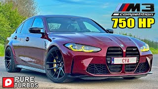 750HP BMW M3 xDrive 330KMH / 206MPH | REVIEW on AUTOBAHN [NO SPEED LIMIT!]