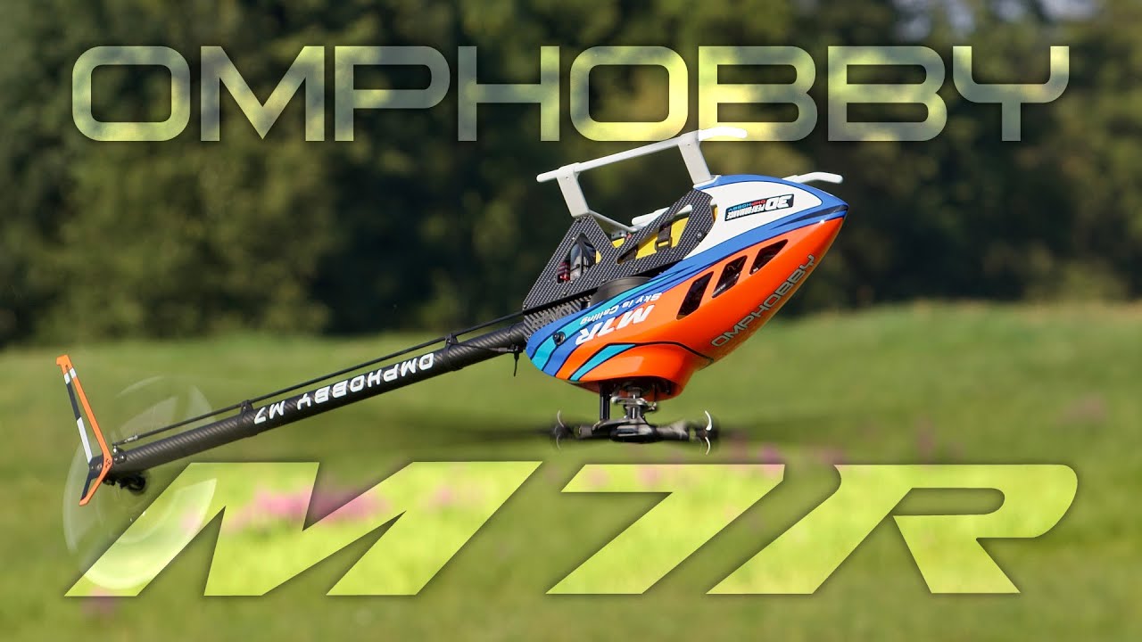 NEW OMPHOBBY M7R - 2100 RPM 3D