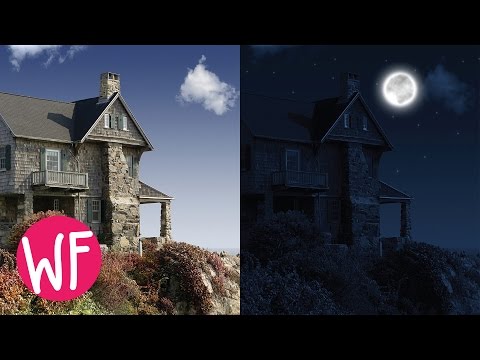Photoshop Tutorial | How to Make Day to Night in Photoshop Photoshop Tutorial | How to Make Day to Night in Photoshop