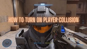 Halo Infinite - How to Turn On Player Collision (NEW Feature in Season 3)