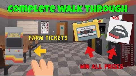 How to beat Arcade Simulator in Sneaky Sasquatch (complete walk through)