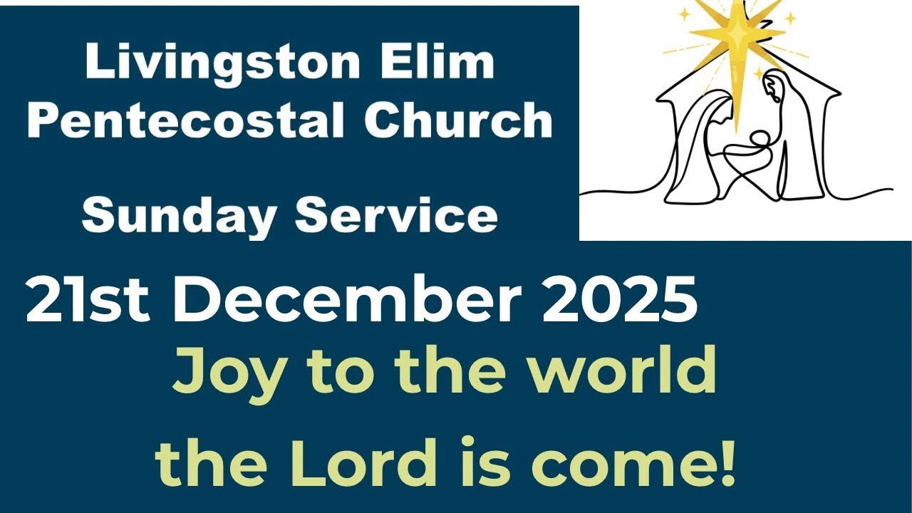 Livingston Elim 21.12.25 “All in” Christmas celebration service with youth & Romanian choir