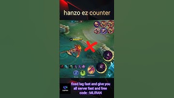 easy counter hanzo 100% working mlbb mobilelegends #mlbb #mobilelegends #counterhero #mlbbcreator