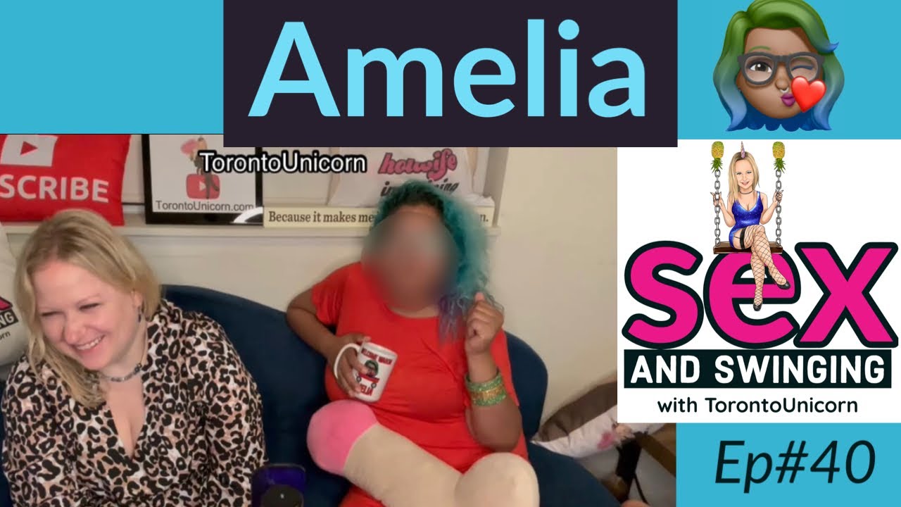 Amelia and TorontoUnicorn reminisce on a year of friendship in the sex and swinger club culture ♥️ photo