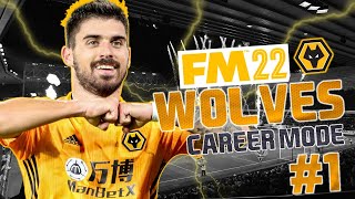 WOLVES CAREER MODE #1 : TWO PORTUGUESE WONDERKIDS JOIN!! | FOOTBALL MANAGER 2022