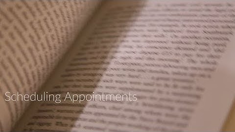 Scheduling Tutoring Appointments at TMCC