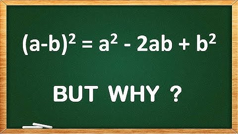 (a-b)^2 - Geometrical Explanation, Derivation of a minus b whole square | (a-b) whole square formula