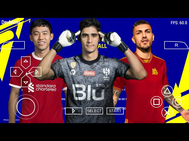 DOWNLOAD eFOOTBALL PES 2024 PPSSPP BEST GRAPHICS NEW KITS & LATEST TRANSFER  TERBARU 