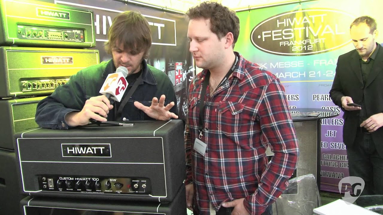 Musikmesse '12 - Hiwatt Amplifiers T40, Custom OD100, Overdrive