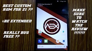 AEX 5.0 ALPHA ||ANDROID 8.0|| INSTALLATION + REVIEW || ZUK Z1 || ALPHA ROM || THE GADGETS CREW screenshot 2