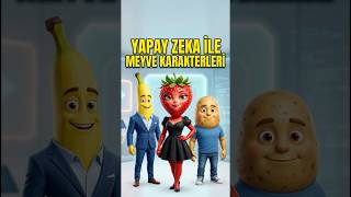 Yapay Zeka ile Meyve Karakterleri Nasıl Yapılır?