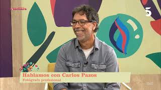 Hablamos con Carlos Pazos, fotógrafo profesional desde 1992. Estudió arquitectura en la UDELAR by Canal 5 Uruguay 17 views 10 hours ago 10 minutes, 46 seconds