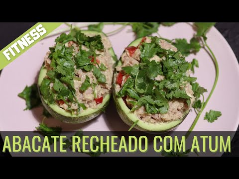 Vídeo: Abacate Recheado Com Atum