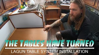 How to Install a Lagun Table on a Alberg 30 Sailboat