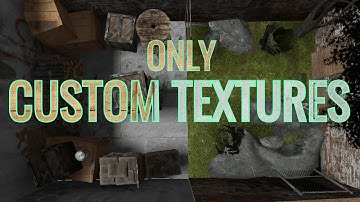 Making a Gmod Map using ONLY Custom Textures