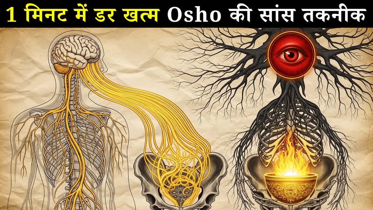 Osho's 1-Minute Secret to Destroy Fear Forever! 😲