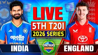 🔴 Live: India Vs England, 5th T20I | 2026 Series | Cricket Match Today Scores & Commentary screenshot 5