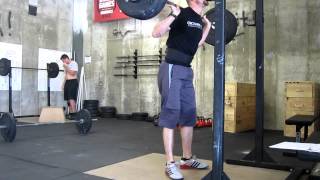 Speed Back Squats @ 175#  (62% 1RM)