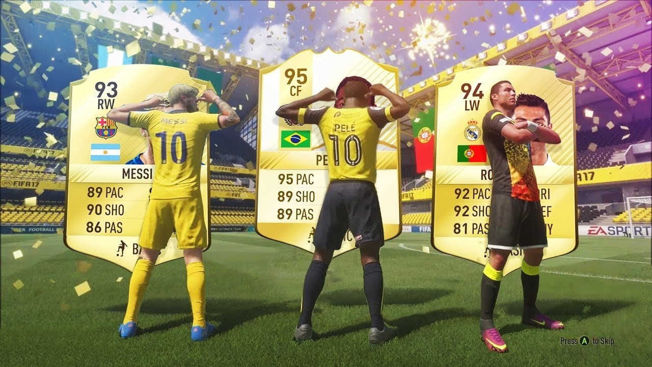 TOP 10 BEST PACKS EVER FIFA 17:ТОП 10 Лучшие паки FIFA 17