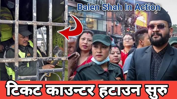 बसपार्कभन्दा बाहिरका टिकट काउन्टर हटाउन सुरु | Balen Shah in Action | Balen Shah news | Balen Shah