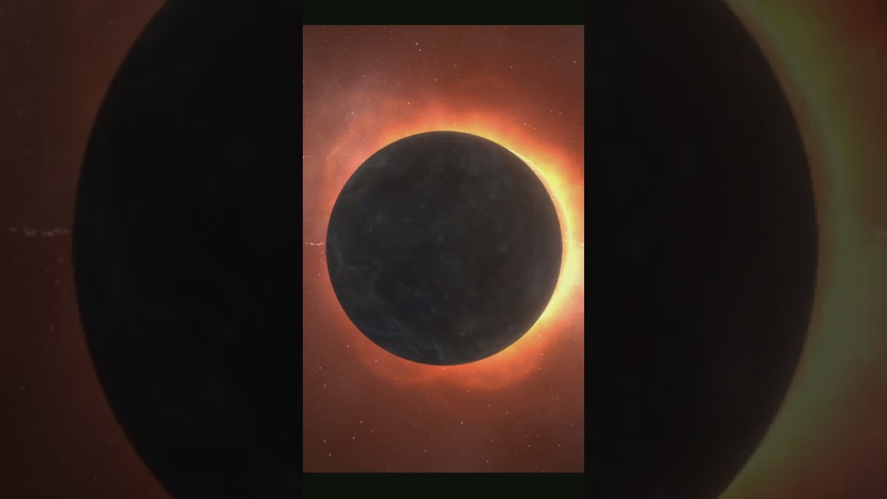 Lunar Eclipse - solar eclipse simulation #sun #eclipse - YouTube