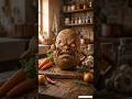 टमाटर आलू का गुस्सा 😡🔥 | Viral Food Shorts #viral #shorts #aifood #funnycartoon