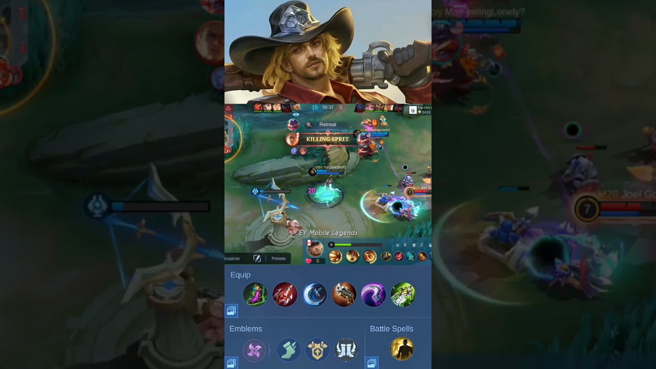 Clint Ft Supreme 1 Bane Franco - Top Clint [MVP] Top 6 Global Clint - Mobile Legends