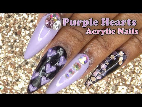 33+ Purple Valentine’S Day Nails: Hottest Trends 2024  