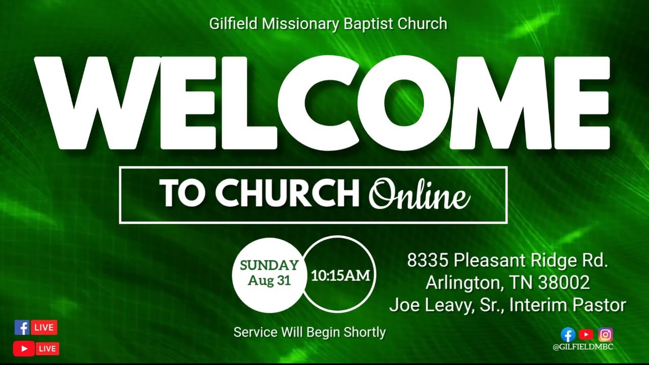 GMBC Sunday Service August 31, 2025